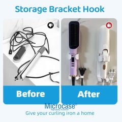 Microcase Saç Bigudisi ve Saç Düzleştiriciler için Askı Aparatı Tutucu - AL4984