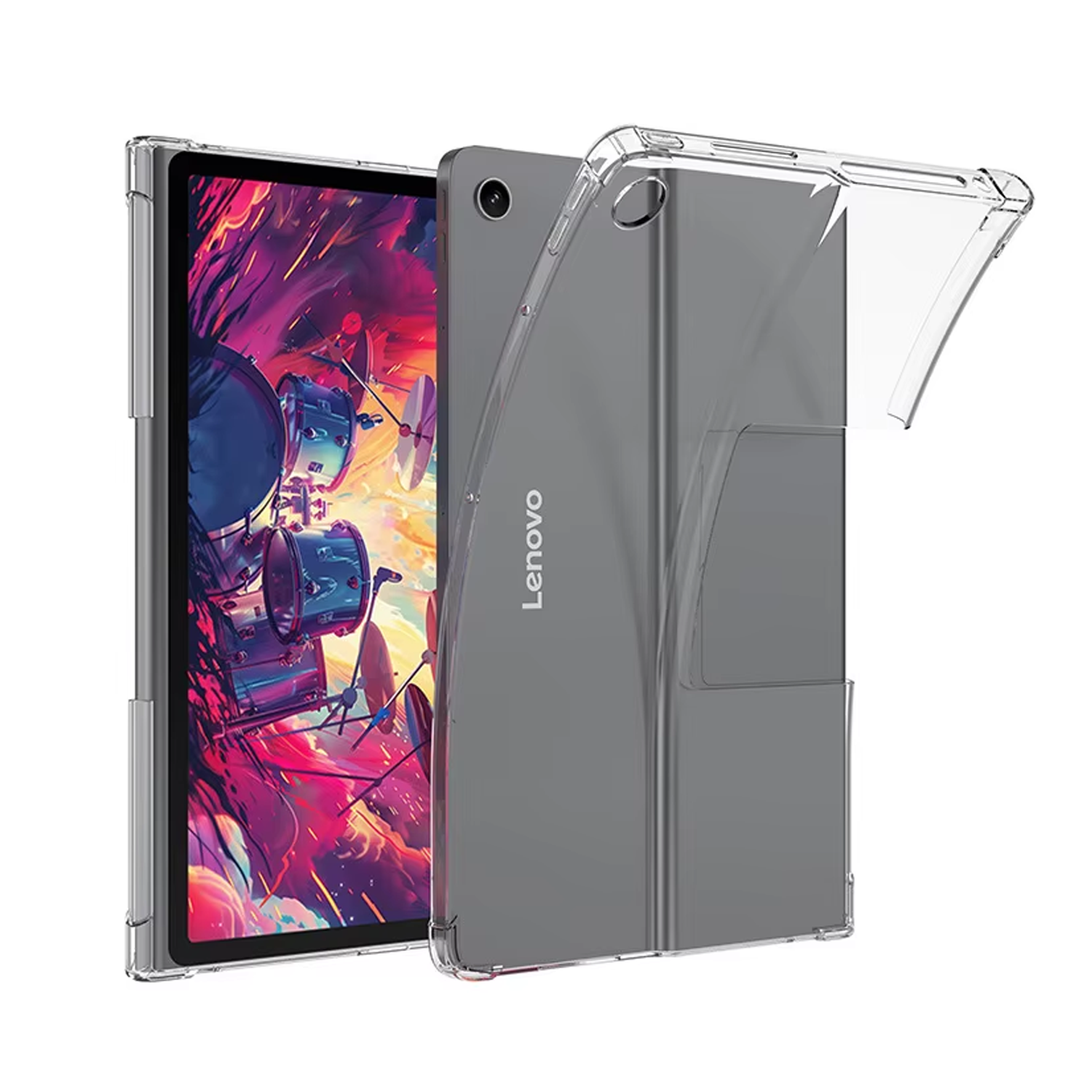 Microcase Lenovo Tab Plus 11.5'' TB351FU Tablet TPU Silikon Kılıf Şeffaf - AL8103