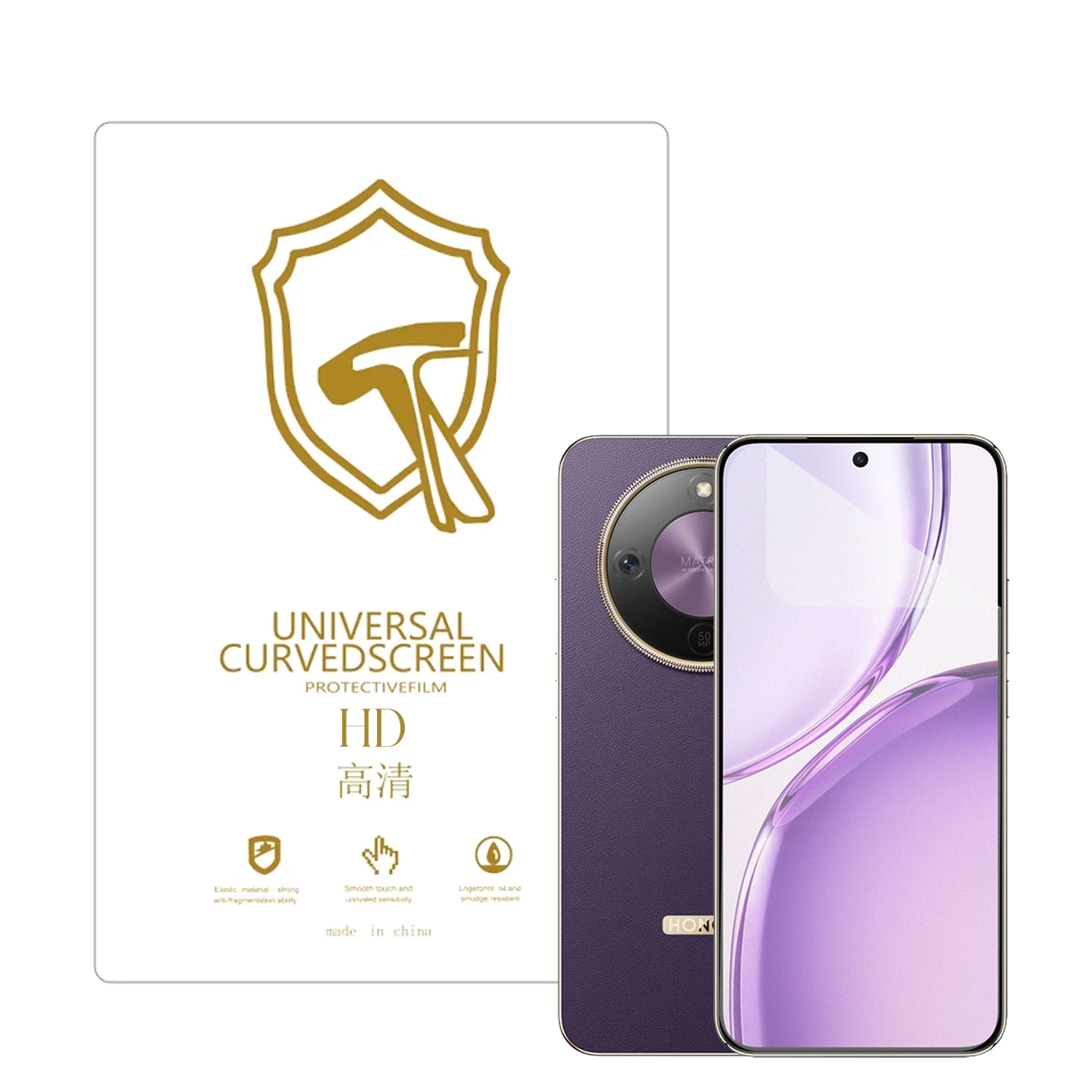 Microcase Honor X70 Pro Max ile Uyumlu Tpu Nano Mat Ekran Koruma Filmi EKM107
