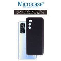 Microcase Vivo V20 SE Matte Serisi Silikon TPU Kılıf - Siyah