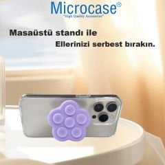 Microcase Vantuzlu Standlı Beşgen Tasarım Silikon Cep Telefonu Sabitleme Yapıştırma Pedi AL4796