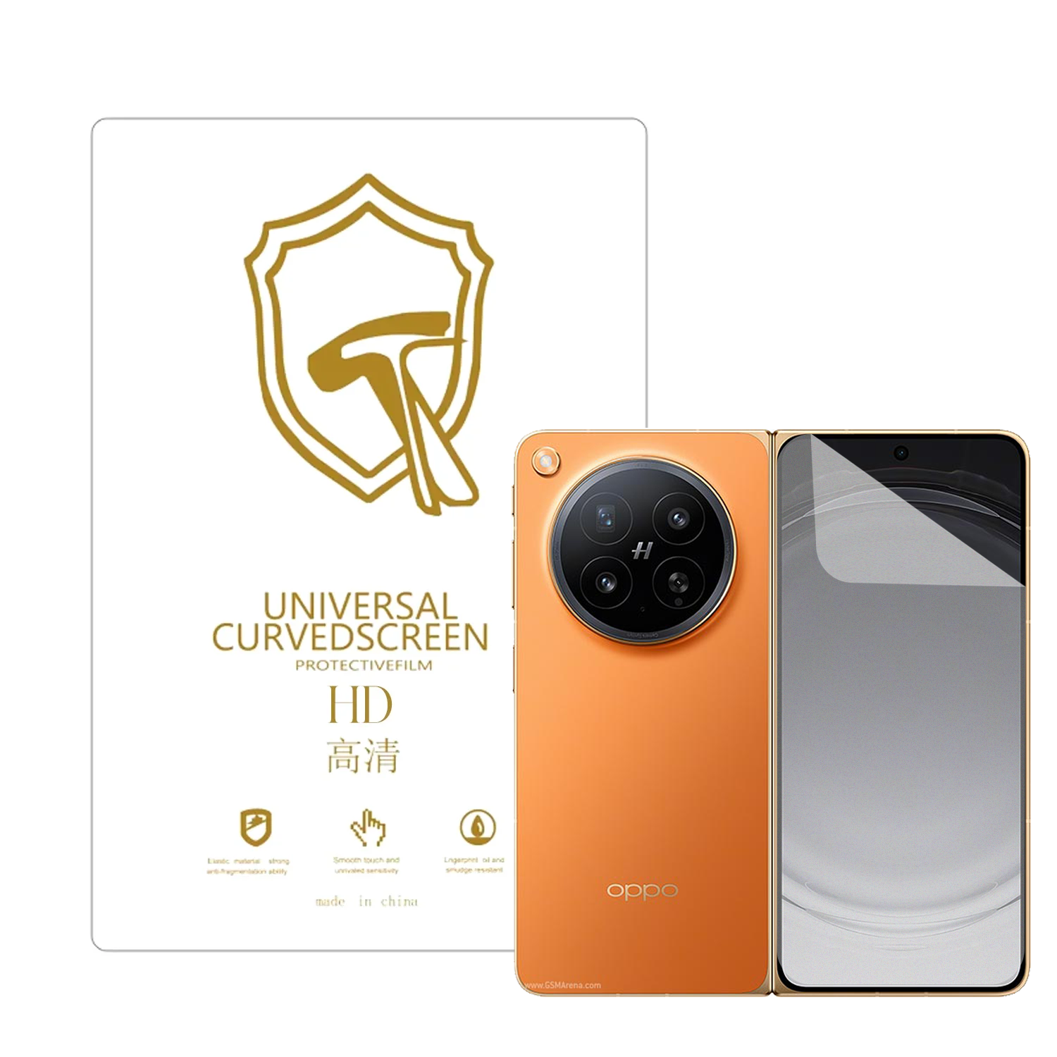 Microcase Oppo Find N6  ile Uyumlu Tpu Nano Mat Ekran Koruma Filmi EKM107