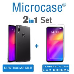 Microcase Meizu Note 9 Elektrocase Seri Silikon Kılıf + CAM (SEÇ)