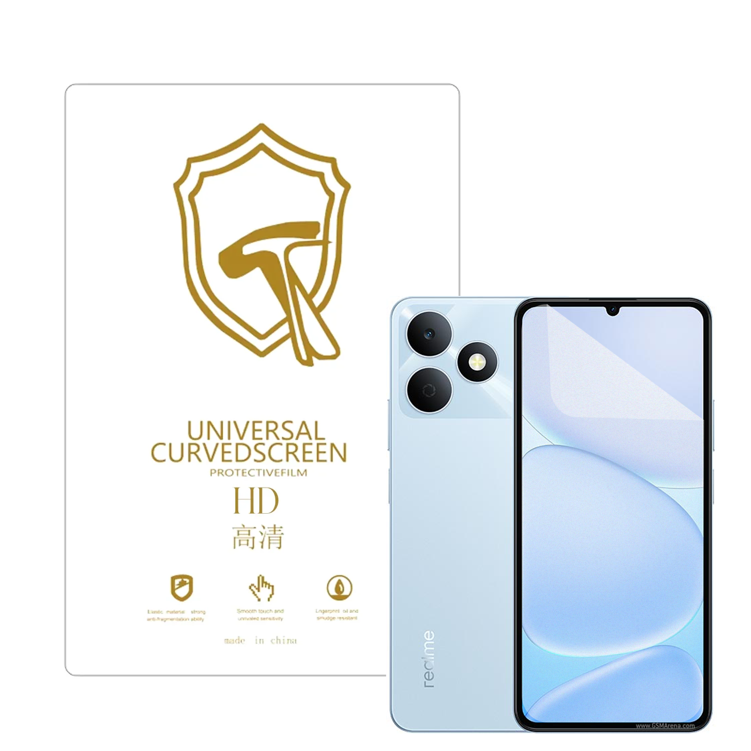 Microcase Realme Note 80  ile Uyumlu Tpu Nano Mat Ekran Koruma Filmi EKM107