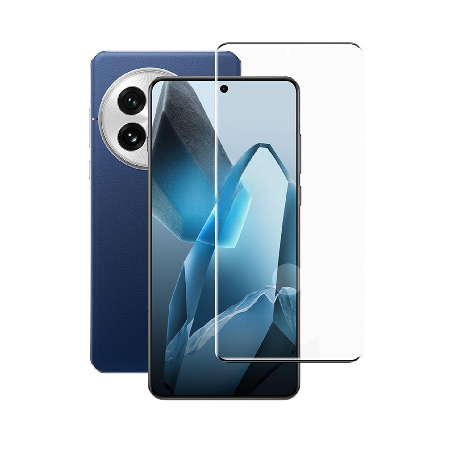 Microcase Oneplus 13 3D Curved Tam Kaplayan Kavisli Tempered Cam Ekran Koruyucu - AL3282