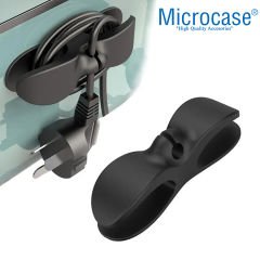 Microcase Yapışkanlı Kablo Sabitleyici Düzenleyici Çok Amaçlı Kablo  Toparlayıcı-AL4550 2 Adet
