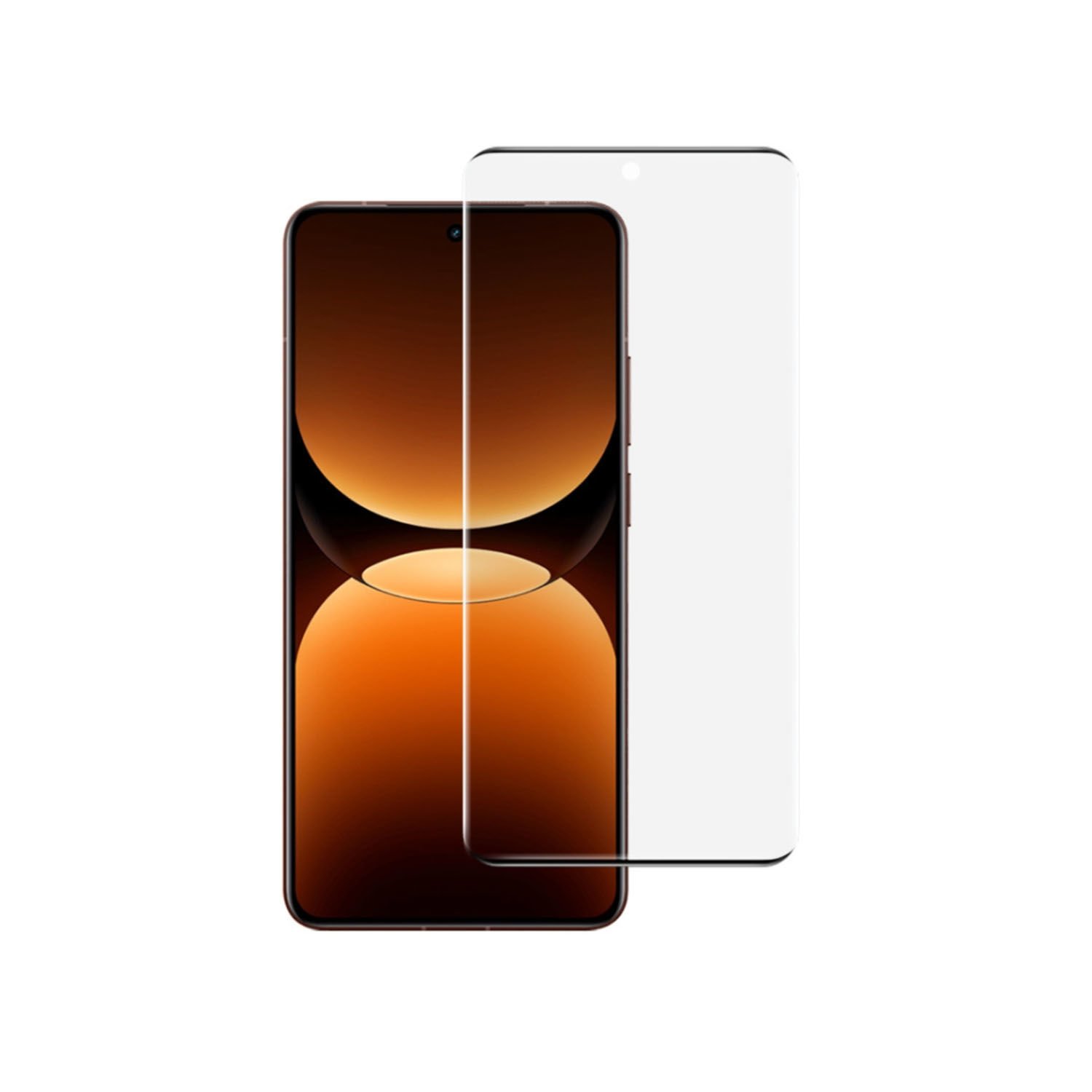 Microcase Realme GT 7 Pro  3D Curved Tam Kaplayan Kavisli Tempered Cam Ekran Koruyucu - AL3282