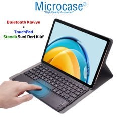Microcase Huawei Matepad SE 10.4 inch 2022 Bluetooth Touchpad Klavye + Standlı Kılıf - BKK2