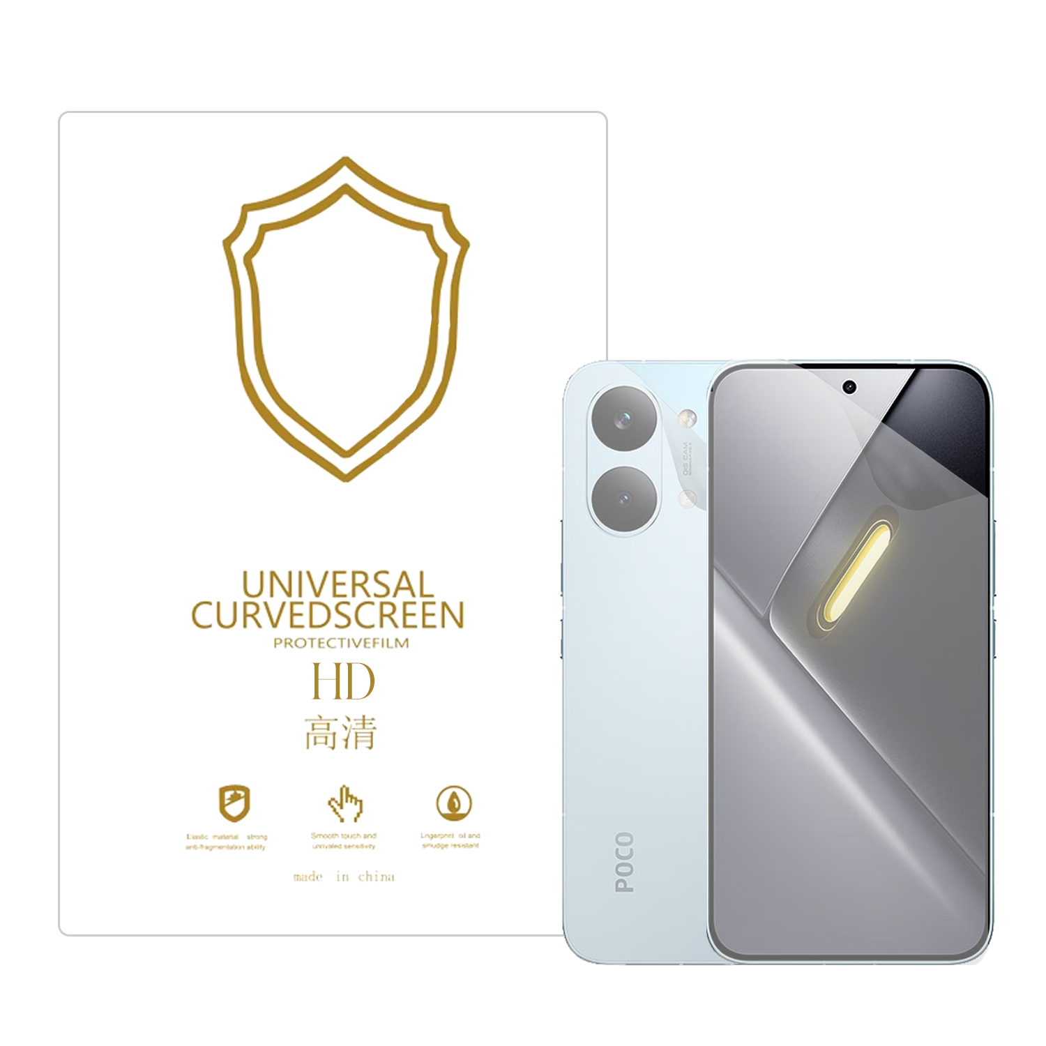 Microcase POCO X8 Pro Max 5G ile Uyumlu Full Tpu Ön Arka Nano Koruma- EKM103