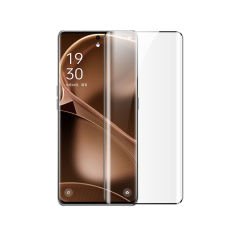 Microcase OPPO Find X6 Pro   3D Curved Tam Kaplayan Kavisli Tempered Cam Ekran Koruyucu - AL3282