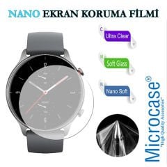 Microcase Amazfit GTR 2e 47mm Nano Esnek Ekran Koruma Filmi