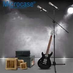Microcase 4in1 Zemin Tipi 360 Döner Profesyonel Metal Mikrofon Standı AL4534