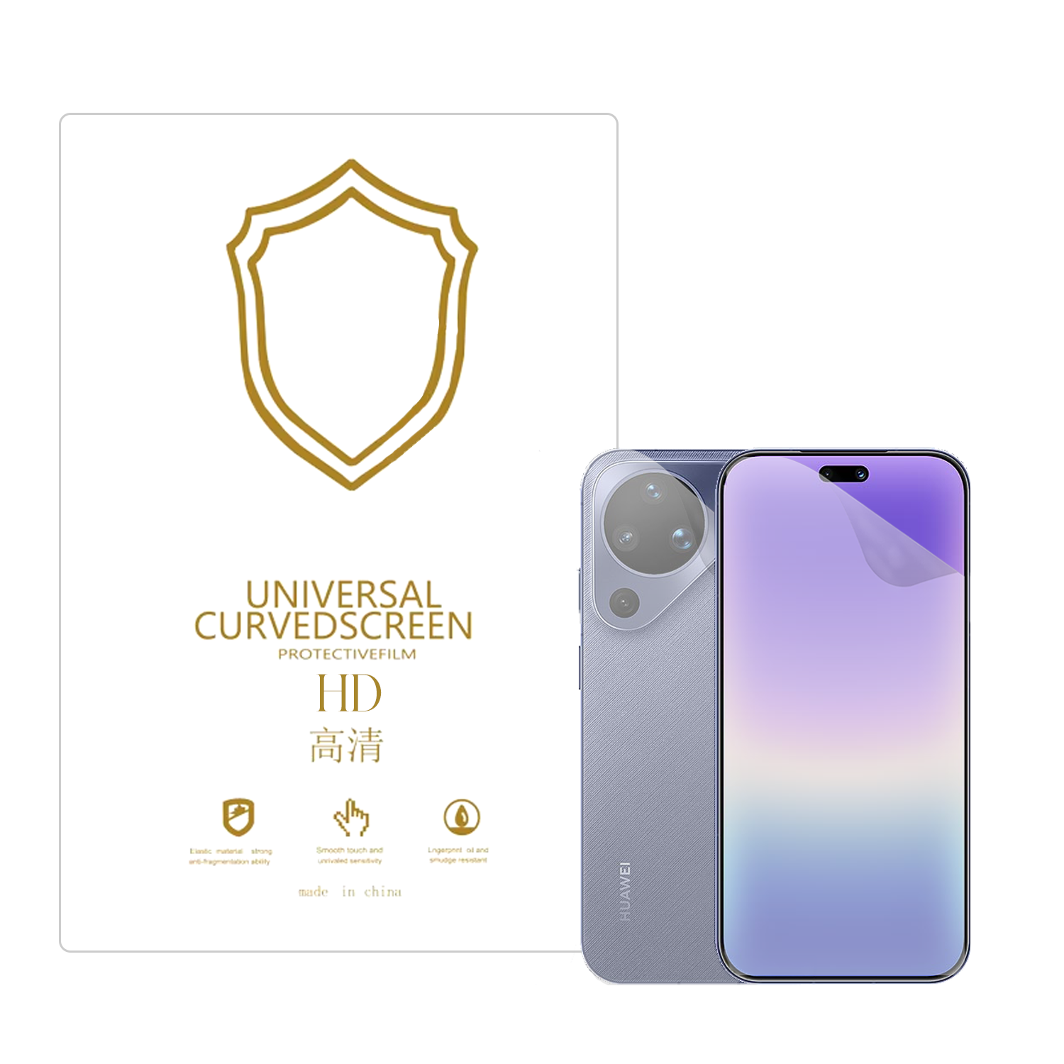 Microcase Huawei Pura 90 ile Uyumlu Full Tpu Ön Arka Nano Koruma- EKM103