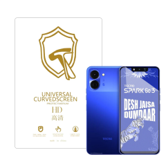 Microcase TECNO Spark GO 3 ile Uyumlu Tpu Nano Mat Ekran Koruma Filmi EKM107