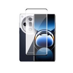 Microcase OPPO Find X7 Ultra  3D Curved Tam Kaplayan Kavisli Tempered Cam Ekran Koruyucu - AL3282