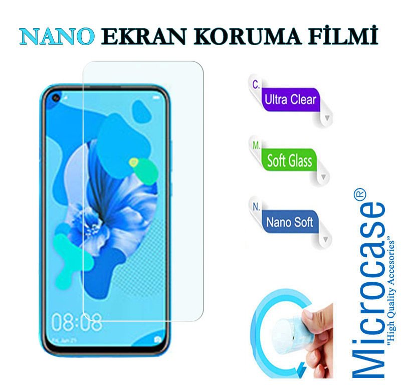 Microcase Huawei P20 lite 2019 Nano Esnek Ekran Koruma Filmi