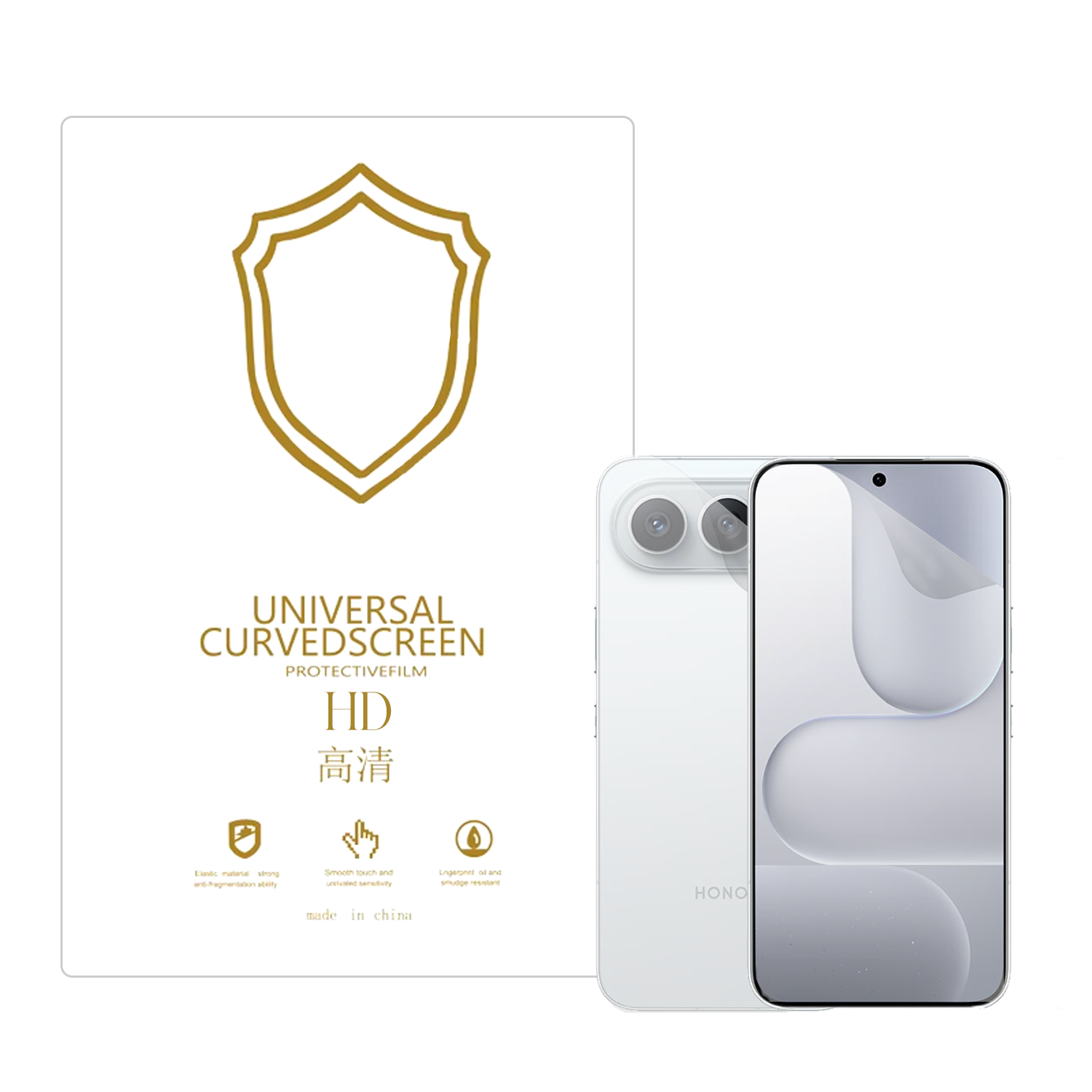 Microcase Honor 500  ile Uyumlu Full Tpu Ön Arka Nano Koruma- EKM103