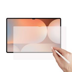 Microcase Samsung Galaxy Tab S10 Ultra Tablet ile Uyumlu  Tablet Paper Like Pencil Destekli Kağıt Hissi Veren Mat Ekran Koruyucu - AL3289