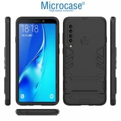 Samsung Galaxy A9 2018 Alfa Serisi Armor Standlı Kılıf + CAM