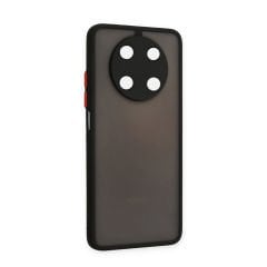 Microcase Huawei Nova Y91 London Serisi Darbeye Dayanıklı Kılıf - Siyah AL3415
