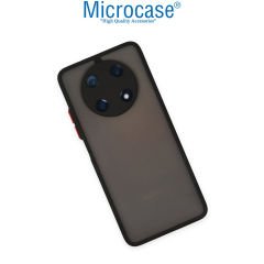 Microcase Huawei Nova Y91 London Serisi Darbeye Dayanıklı Kılıf - Siyah AL3415