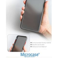 Microcase Huawei Nova Y91 London Serisi Darbeye Dayanıklı Kılıf - Siyah AL3415