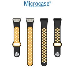 Microcase Huawei Band 6  / Honor Band 6 için Delikli Silikon Kordon Kayış - KY53