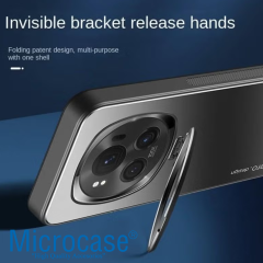 Microcase Honor Magic 6 Pro ROME Serisi Kamera Koruma ve Standlı Kılıf AL4968