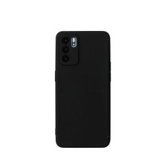 Microcase Oppo A16 Elektrocase Serisi Silikon Kılıf - Siyah