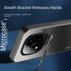 Microcase Xiaomi Redmi Note 14 Pro 5G/14 Pro Plus 5G ROME Serisi Kamera Koruma ve Standlı Kılıf AL4968