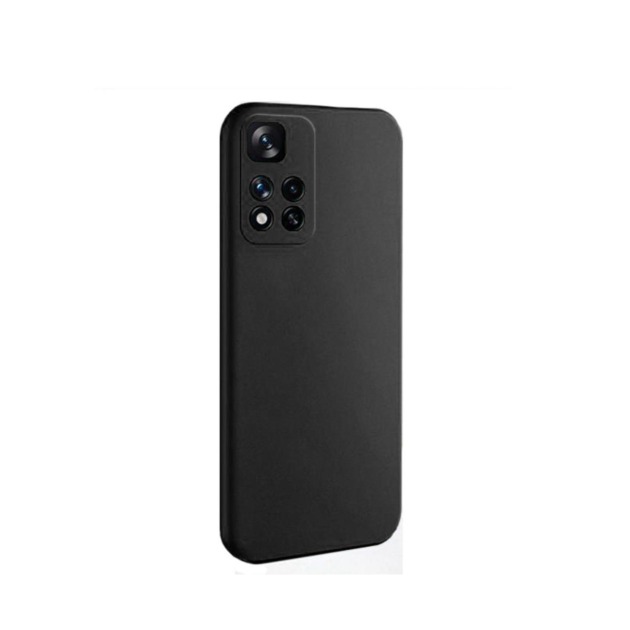 Microcase Xiaomi Redmi Note 11 Elektrocase Serisi Silikon Kılıf - Siyah
