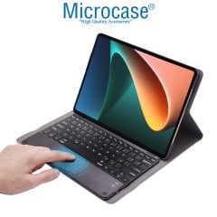 Microcase Xiaomi Pad 5 11 inch Bluetooth Touchpad Klavye + Standlı Kılıf - BKK5