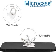 Microcase Telefonlar İçin Standlı Desenli Parmak ve El Tutucu - AL4170