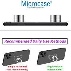 Microcase Telefonlar İçin Standlı Desenli Parmak ve El Tutucu - AL4170