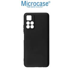 Microcase Xiaomi Redmi Note 11 Pro Elektrocase Serisi Silikon Kılıf - Siyah