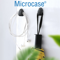 Microcase 4'lü Mini Araç İçi Ev ve Ofis İçin Kendinden Yapışkanlı Çok Amaçlı Düzenleyici Kanca Seti AL5365