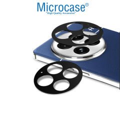 Microcase Oneplus 13   Uyumlu Kamera Lens Koruma Halkası - Kapalı Tasarım -Siyah AL3401