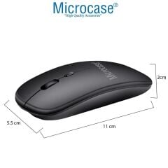 Microcase  Lenovo Tab P11 2. Nesil Uyumlu Bluetooth Touchpad Klavye+Bluetooth Mouse+Standlı Kılıf Pembe -BKK7