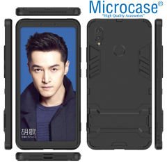 Huawei Honor Note 10 Alfa Armor Kılıf + Tam Kaplayan Cam