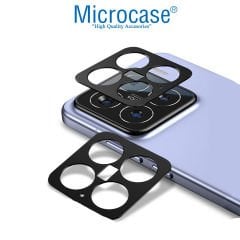 Microcase Xiaomi Mi 15  Uyumlu Kamera Lens Koruma Halkası - Kapalı Tasarım -Siyah AL3401