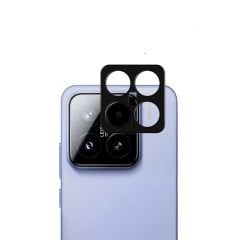 Microcase Xiaomi Mi 15  Uyumlu Kamera Lens Koruma Halkası - Kapalı Tasarım -Siyah AL3401