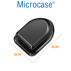 Microcase 8'li Mini Araç İçi Ev ve Ofis İçin Kendinden Yapışkanlı Çok Amaçlı Düzenleyici Kanca Seti AL5365