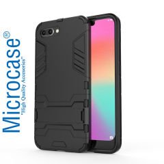 Huawei Honor 10 Alfa Armor Kılıf + Tam Kaplayan Cam