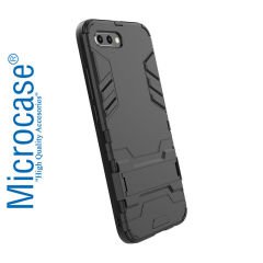 Huawei Honor 10 Alfa Armor Kılıf + Tam Kaplayan Cam