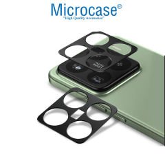 Microcase Xiaomi Mi 15  Pro Uyumlu Kamera Lens Koruma Halkası - Kapalı Tasarım -Siyah AL3401