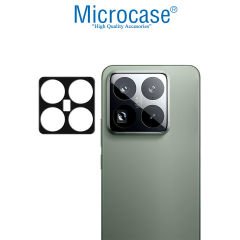 Microcase Xiaomi Mi 15  Pro Uyumlu Kamera Lens Koruma Halkası - Kapalı Tasarım -Siyah AL3401