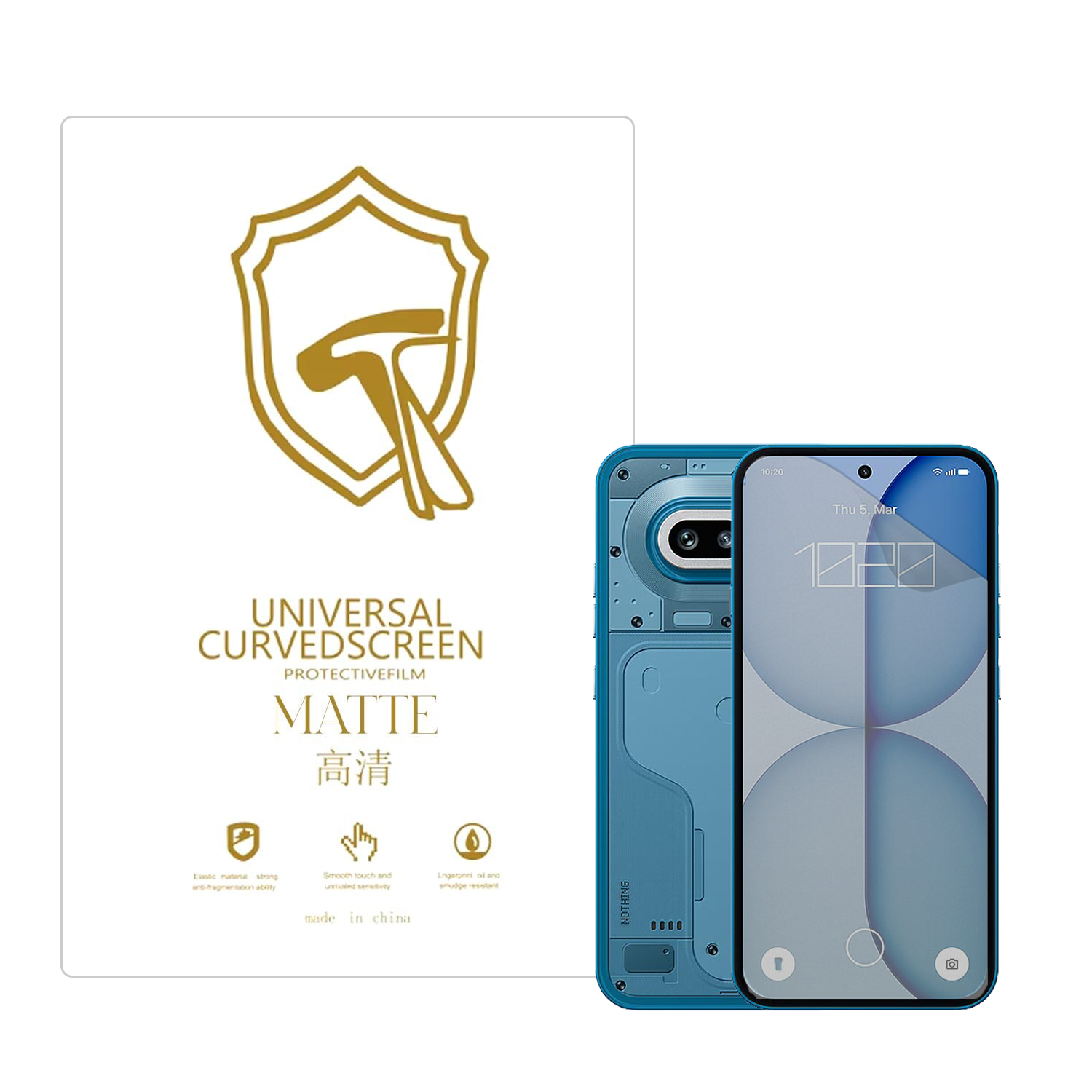 Microcase Nothing Phone 4A ile Uyumlu Tpu Nano Mat Ekran Koruma Filmi EKM107