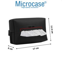 Microcase Oto Araç İçi Çek-Al Mendil Kılıfı Askılığı + 2in1 Eşya Taşıma Askısı + Ön Arka Panel Numaratör Numaralık AL4528