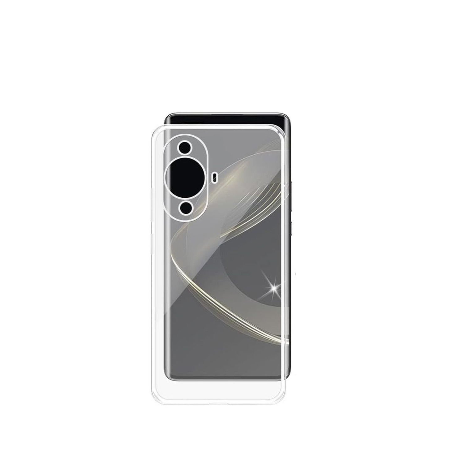 Microcase Huawei Nova 11 Pro Slim Serisi Soft TPU Silikon Kılıf - Şeffaf AL3324