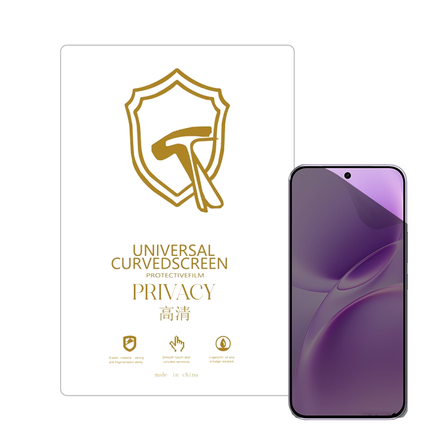Microcase Vivo V70 FE 5G ile Uyumlu Privacy Gizlilik Filtreli Hayalet Nano Ekran Koruyucu-EKM110